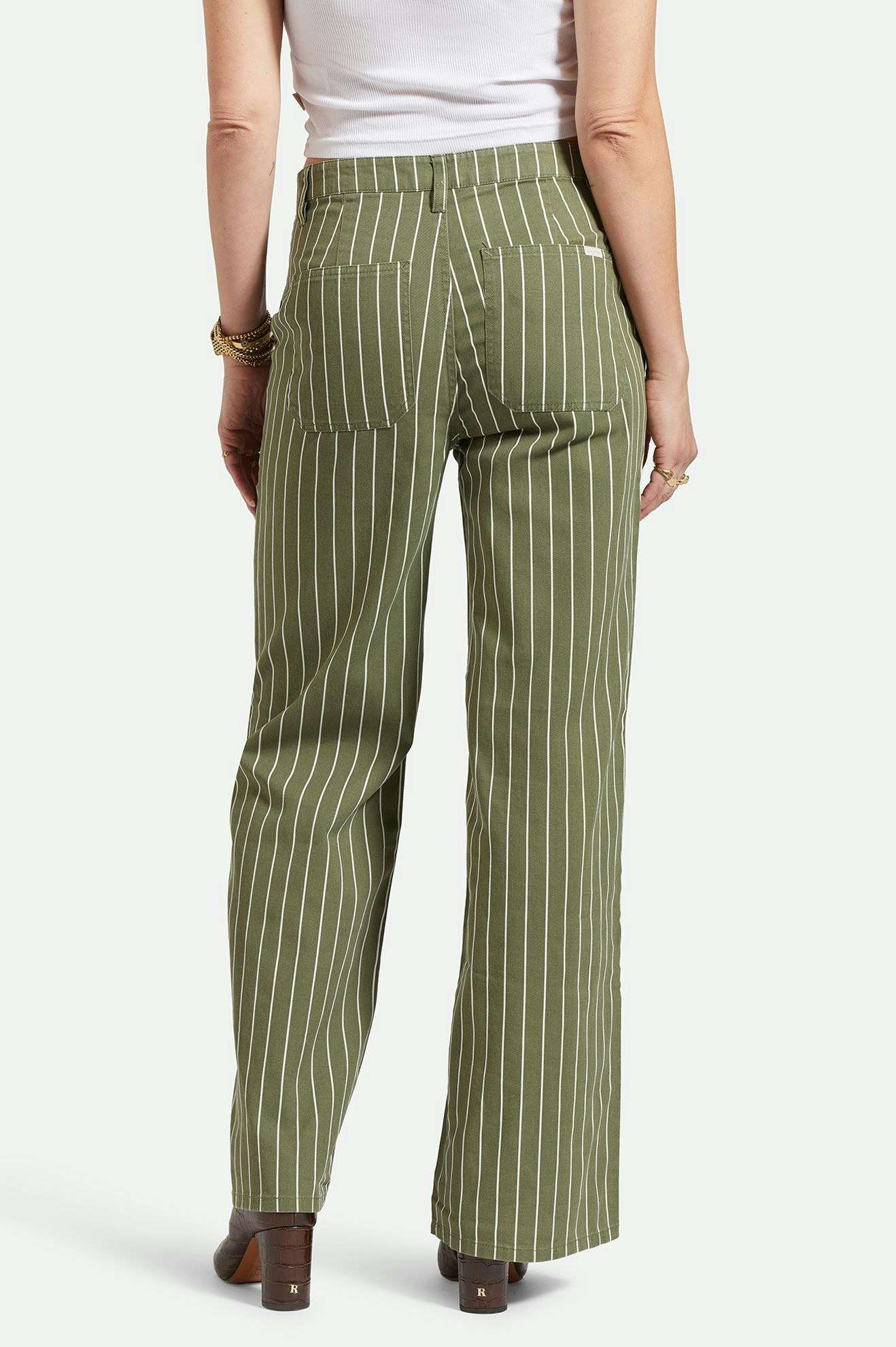 Vintage Military Lightweight Pant - Olive Surplus/Whitecap Pinstripe - Image 3