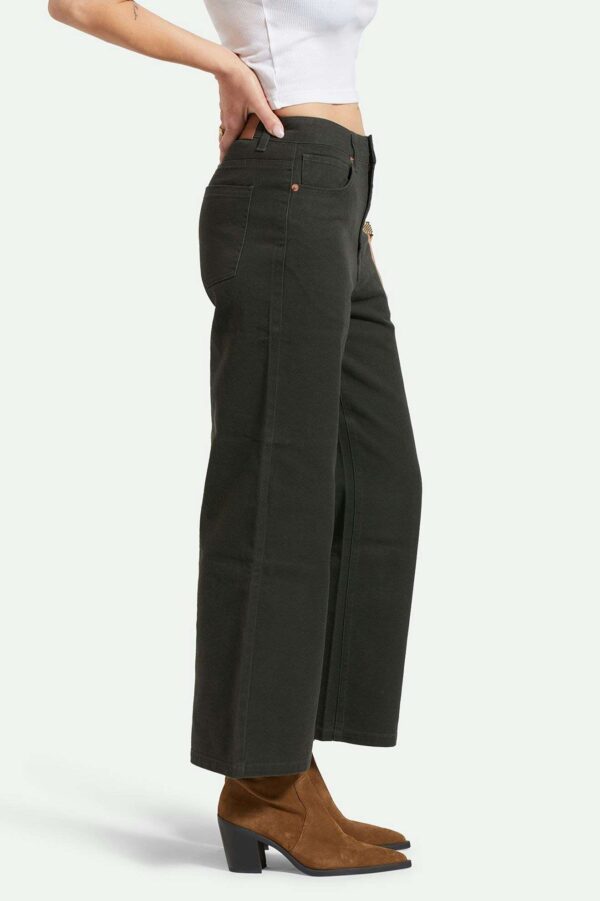 Margo Cropped 5-Pocket Pant - Washed Black - Image 7