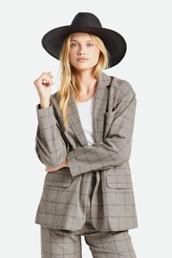 Axl Oversized Blazer - Sesame/Seal Brown - Image 4