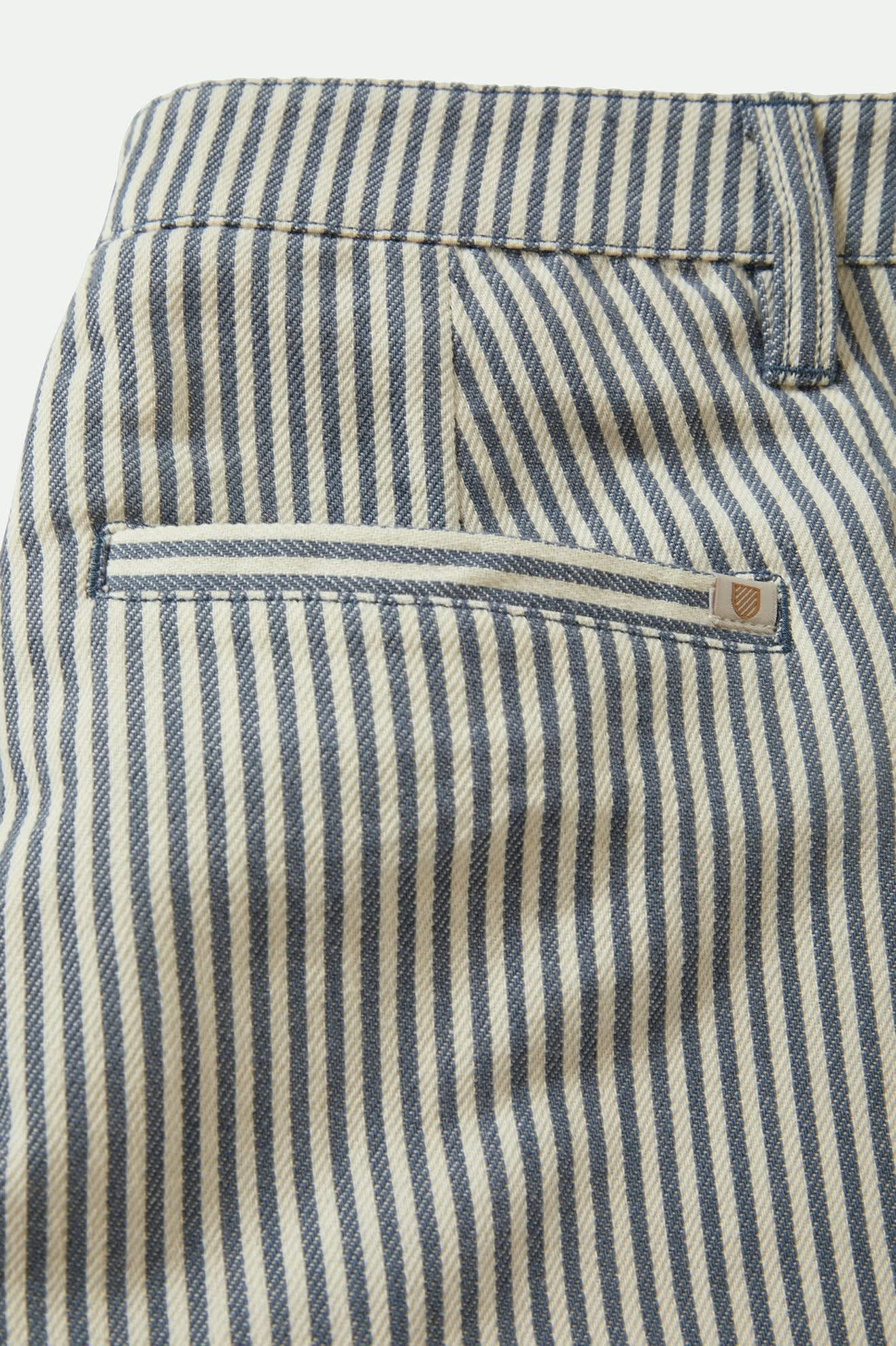 Bedford Pant - Azure Blue Pinstripe - Image 11