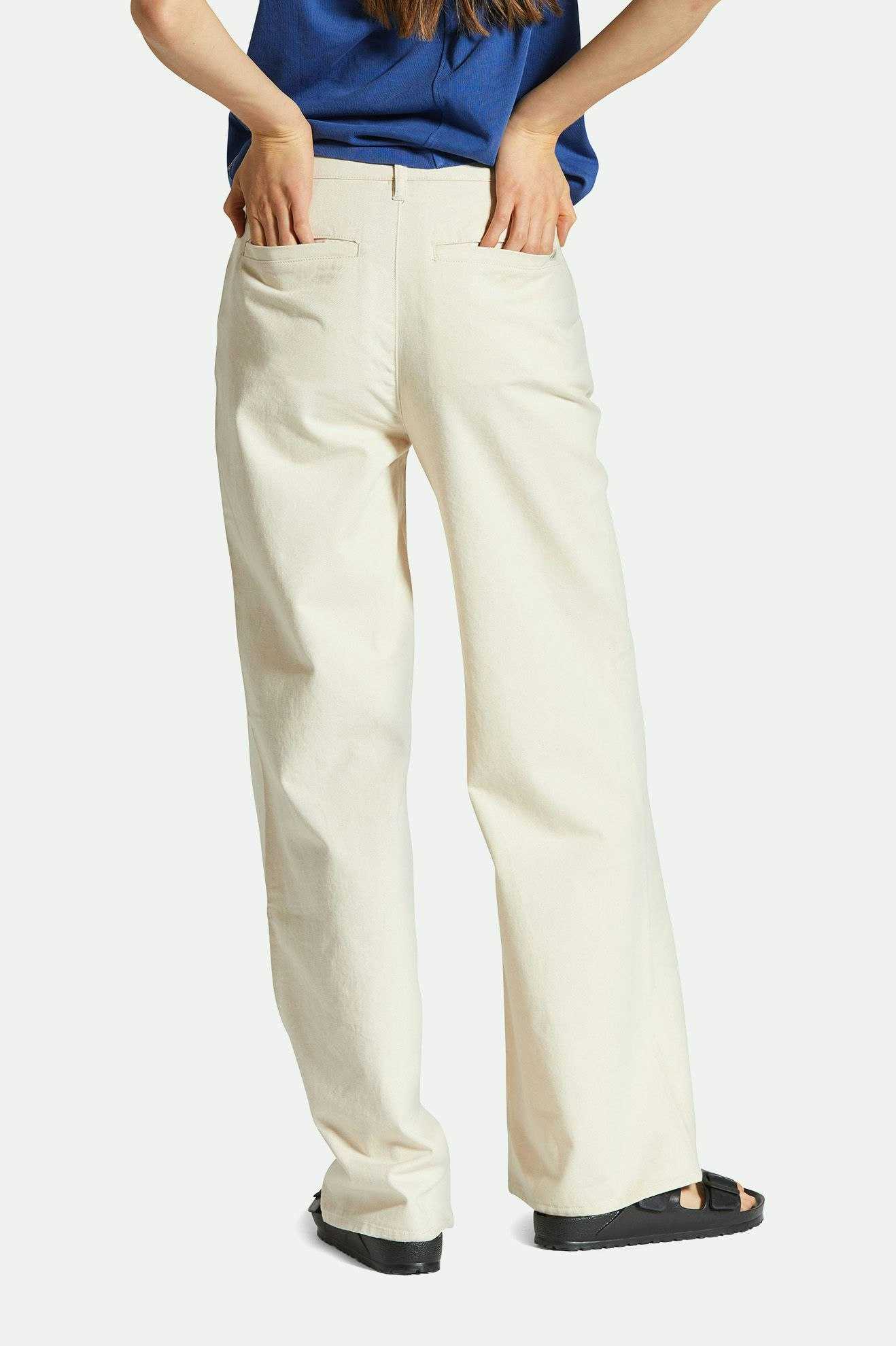 Victory Full Length Wide Leg Pant - Natural - Image 7